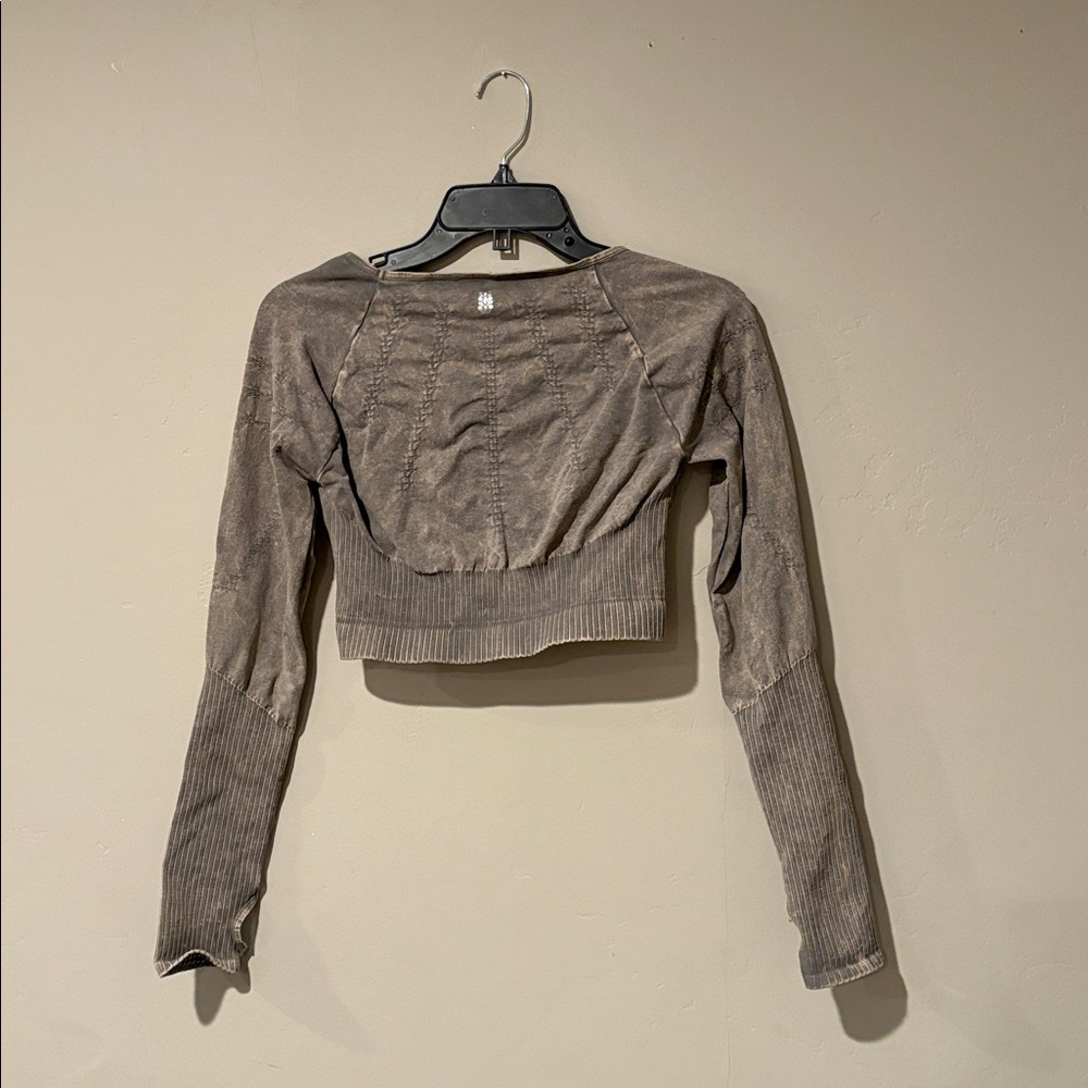 NWT Free People Good Karma Long Sleeve Top | Size: Medium/Large - Picture 5 of 5